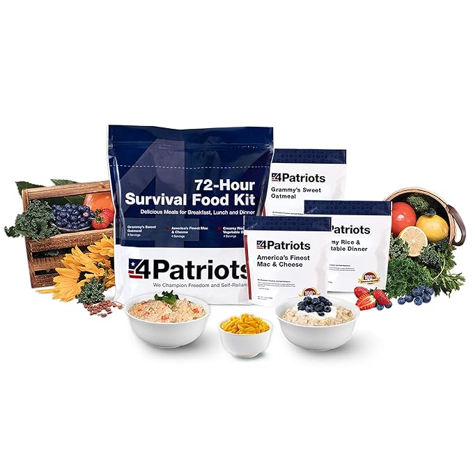 4Patriots 72-Hour Survival Food Kit